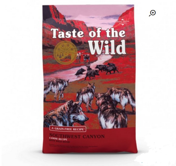 غذای خشک سگ تست اف دوایلد Southwest Canyon