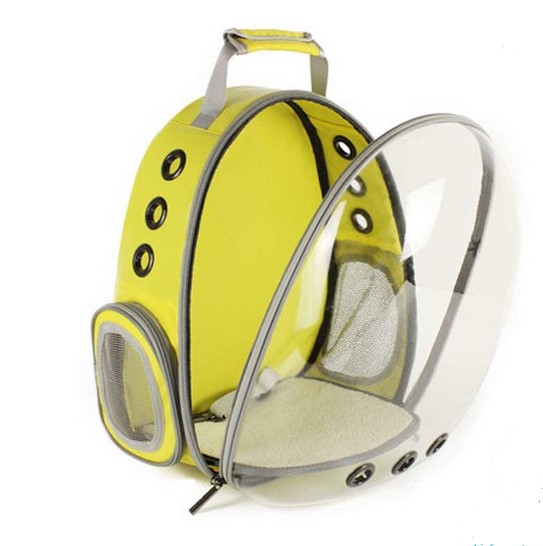 کوله پشتی شیشه ای حمل سگ سایز ۲